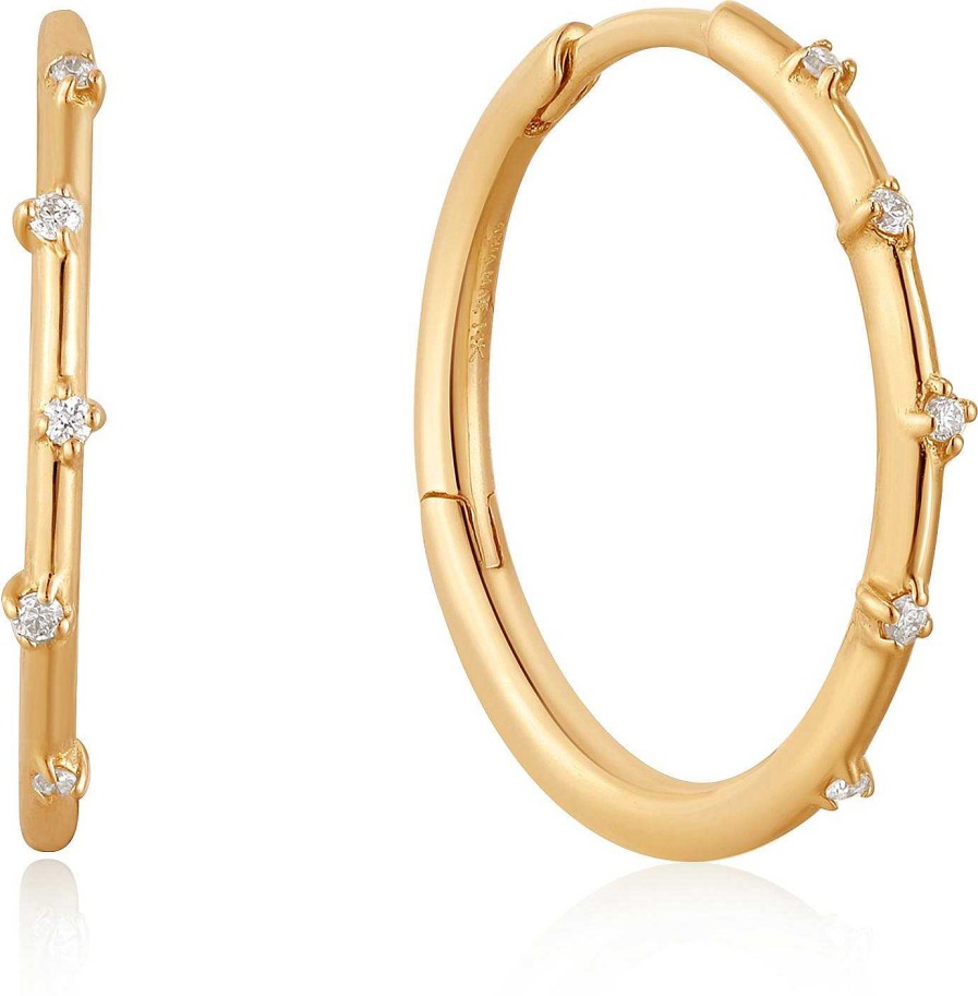 Schmuck Ania Haie 14KT Gold | Ania Haie 14Kt Gold Eau002-05Yg Ohrringe