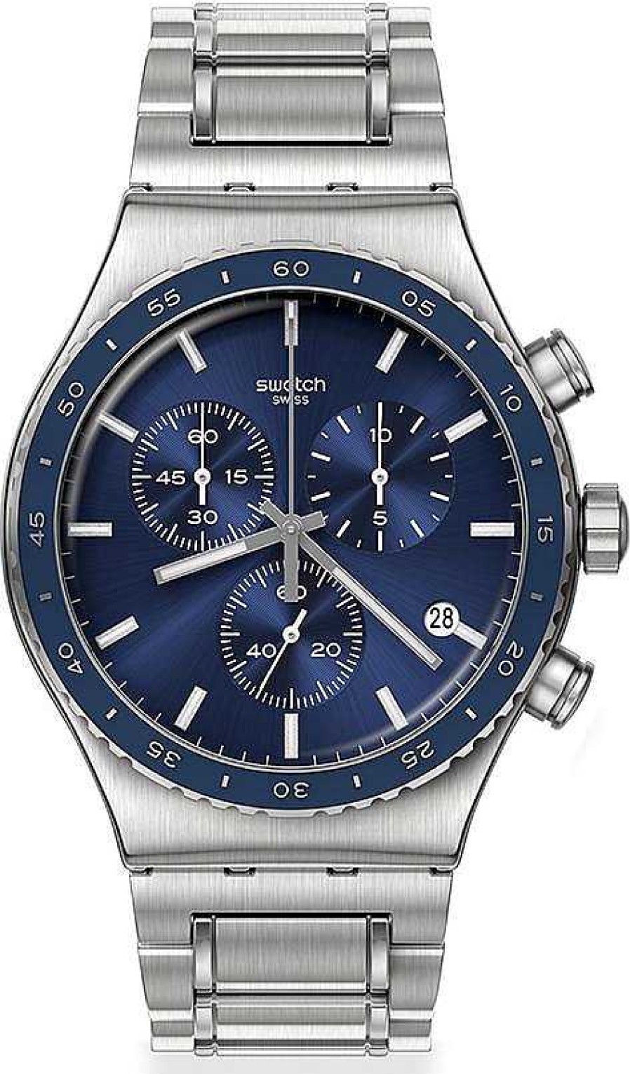 Uhren Swatch | Swatch Cobalt Lagoon Yvs496G Herrenchronograph