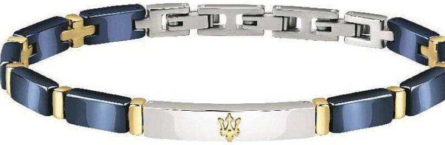 Schmuck MASERATI | Maserati Maserati Jewels Jm221Atz02 Herrenarmband