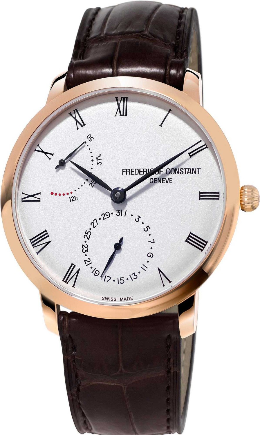 Uhren Frederique Constant Geneve | Frederique Constant Geneve Power Reserve Manufacture Fc-723Wr3S4 Herren Automatikuhr