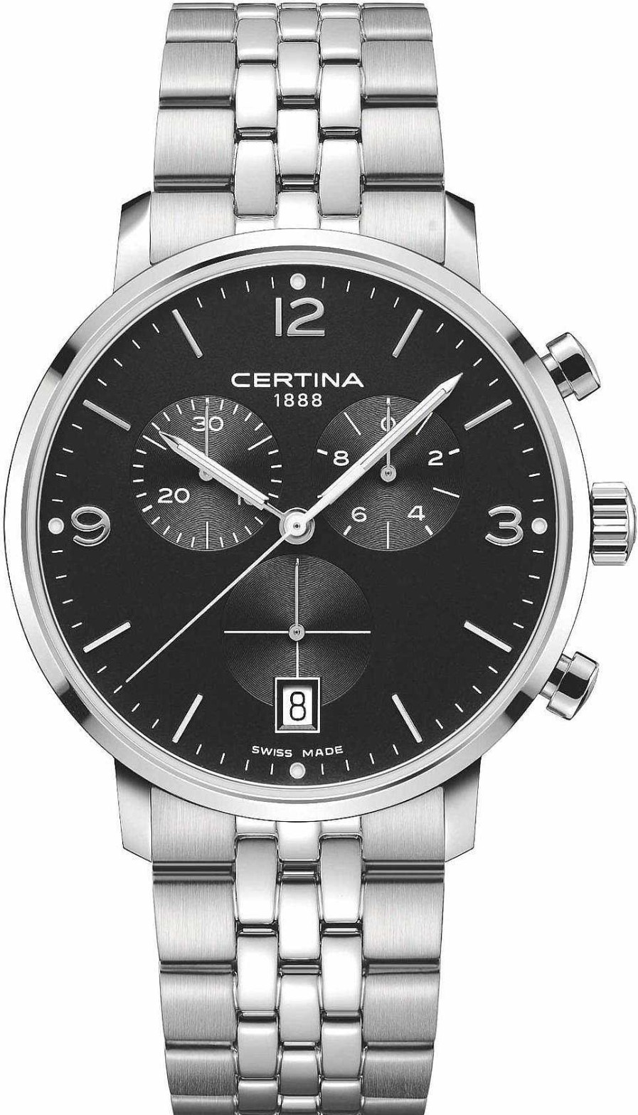 Uhren Certina | Certina Ds Caimano C035.417.11.057.00 Herrenarmbanduhr