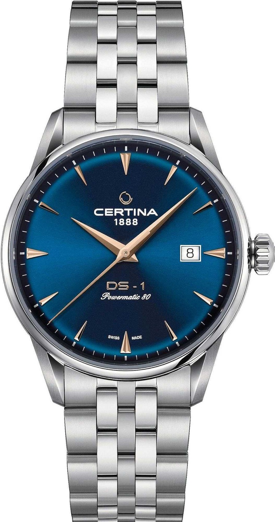 Uhren Certina | Certina Heritage Ds-1 Powermatic 80 C029.807.11.041.02 Herrenarmbanduhr