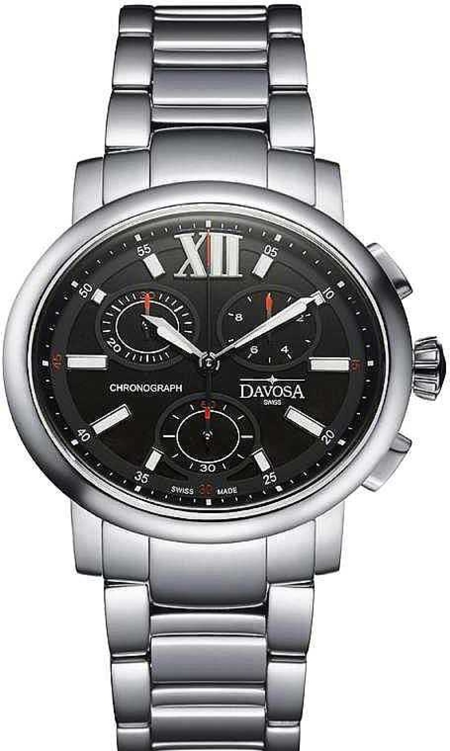 Uhren Davosa | Davosa Oval Edition Quartz 16857855 Damenchronograph