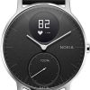 Uhren Withings | Withings Steel Hr, 36Mm Black Hwa03B-36Black-All-Lnter - W2 Smartwatch Hr Smartwatch