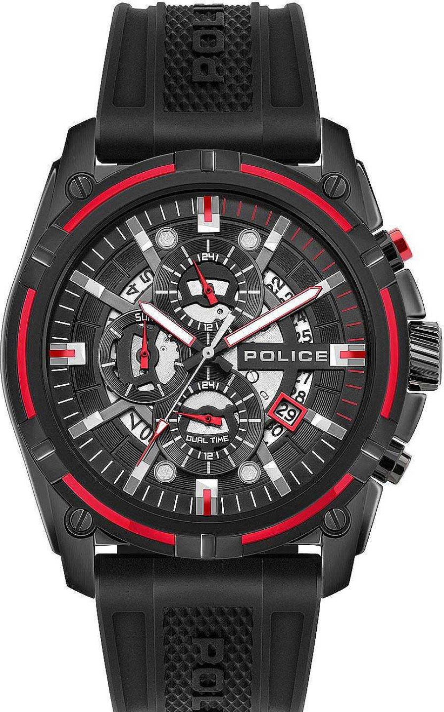 Uhren Police | Police Leptis Pewjq2003541 Herrenchronograph