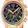 Uhren Festina | Festina Boyfriend F20639/3 Damenchronograph