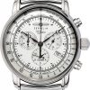 Uhren Zeppelin | Zeppelin Chrono-Alarm 7680M-1 Herrenchronograph Made In Germany