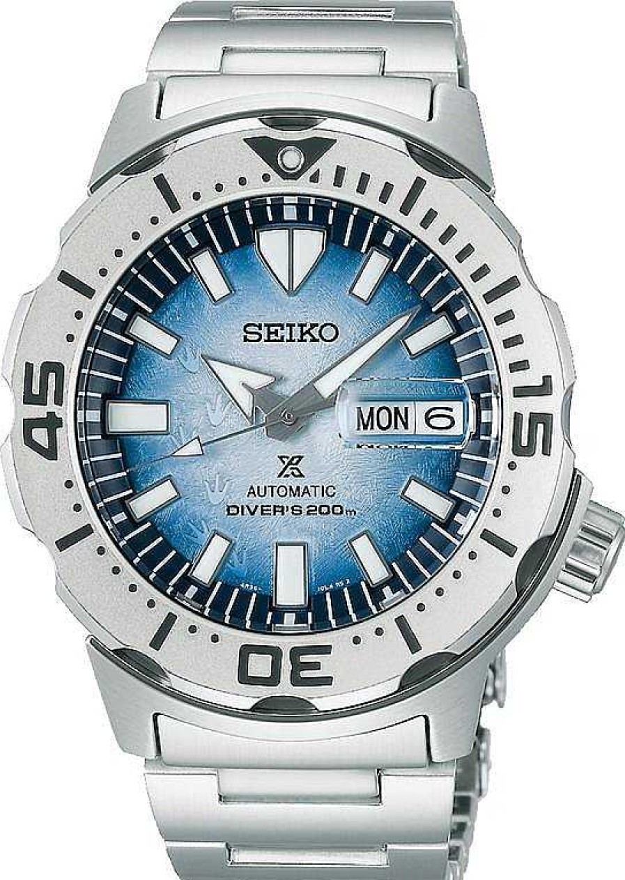 Uhren Seiko Prospex | Seiko Prospex Prospex Automatik Diver'S Save The Ocean Special Edition Srpg57K1 Herren Automatikuhr