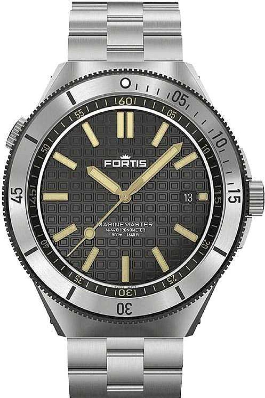 Uhren Fortis | Fortis M-44 "Black Resin" F8120018 Herren Automatikuhr