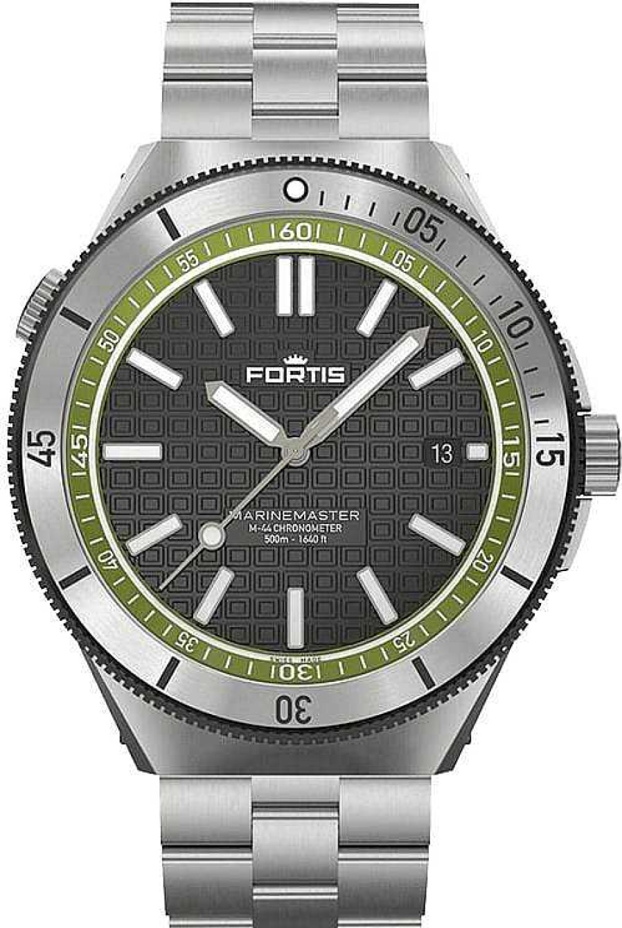 Uhren Fortis | Fortis M-44 "Woodpecker Green" F8120020 Herren Automatikuhr