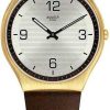 Uhren Swatch | Swatch Skin Irony 42 Skin Suit Coffee Ss07G100 Unisexuhr