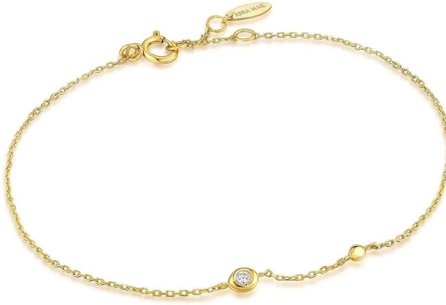 Schmuck Ania Haie 14KT Gold | Ania Haie 14Kt Gold Bau004-01Yg Damenarmband