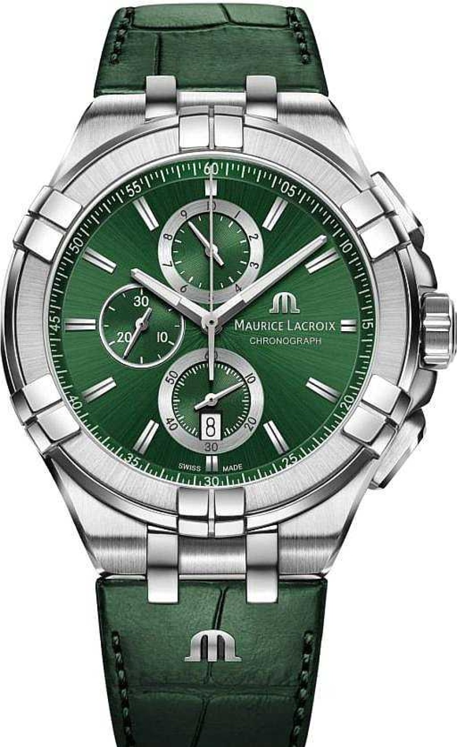 Uhren Maurice Lacroix | Maurice Lacroix Aikon Ai1018-Ss001-630-5 Herrenchronograph