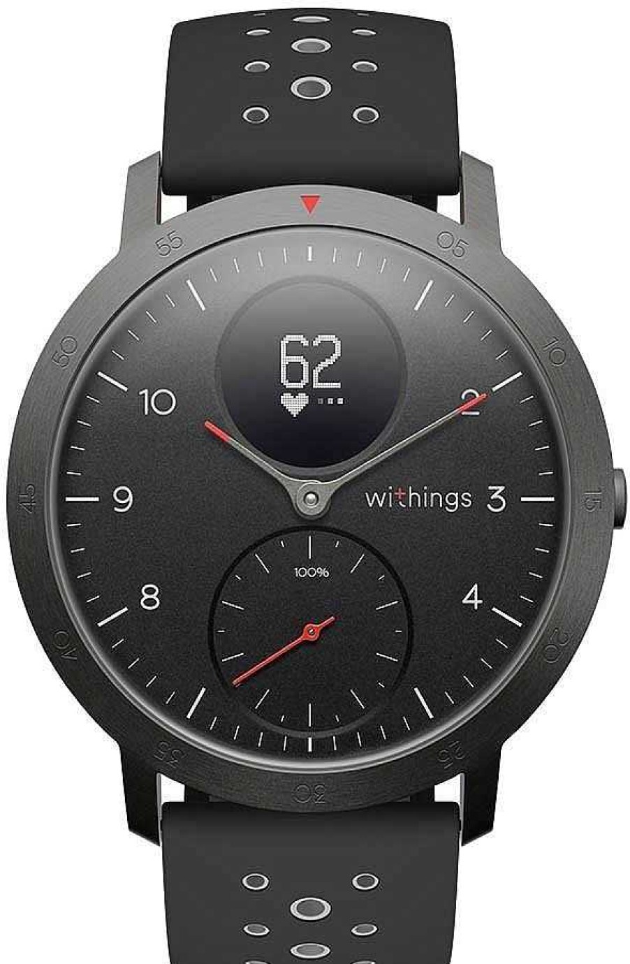 Uhren Withings | Withings Steel Hr Sport, Black Hwa03B-40Black-Sport-All-Inter - W2 Smartwatch Hr Smartwatch