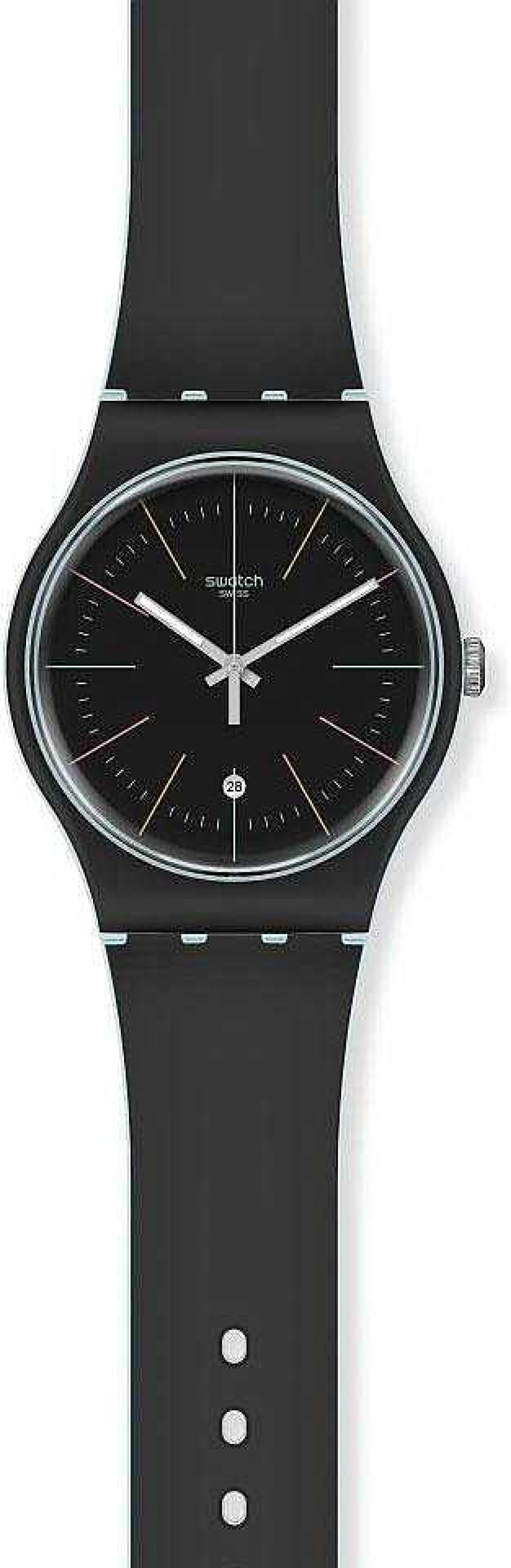 Uhren Swatch | Swatch New Gent Black Layered Suos402 Armbanduhr