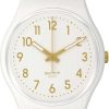 Uhren Swatch | Swatch White Bishop Pay! So28W111-5300 Unisexuhr