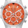 Uhren Bulova | Bulova Marine Star 96B395 Herrenchronograph