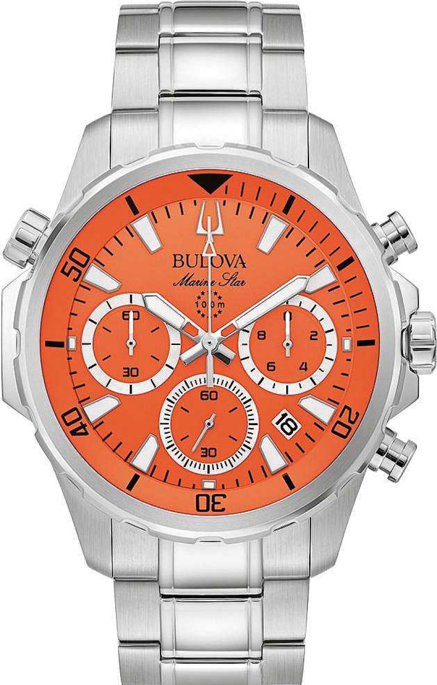 Uhren Bulova | Bulova Marine Star 96B395 Herrenchronograph