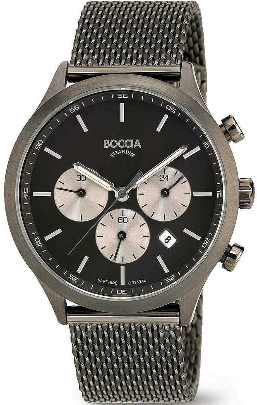 Uhren Boccia Titanium | Boccia Titanium 3750-06 Herrenchronograph