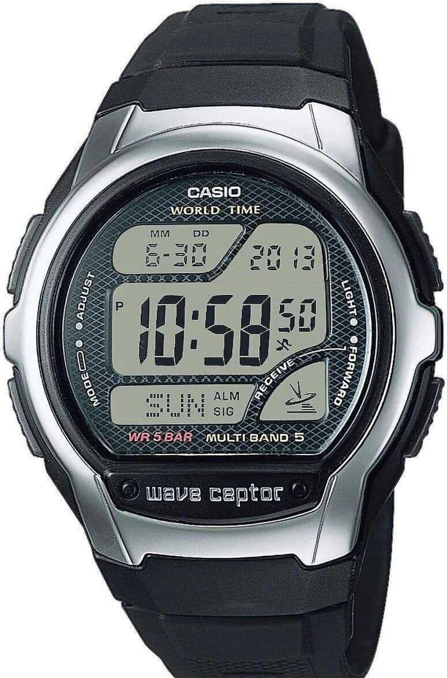 Uhren Casio | Casio Radio Controlled Wv-58R-1Aef Herrenarmbanduhr