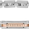 Schmuck MASERATI | Maserati Maserati Jewels Jm219Aqh26 Herrenarmband