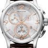 Uhren Hamilton | Hamilton Jazzmaster Chrono Quartz H32612555 Herrenchronograph Flach & Leicht