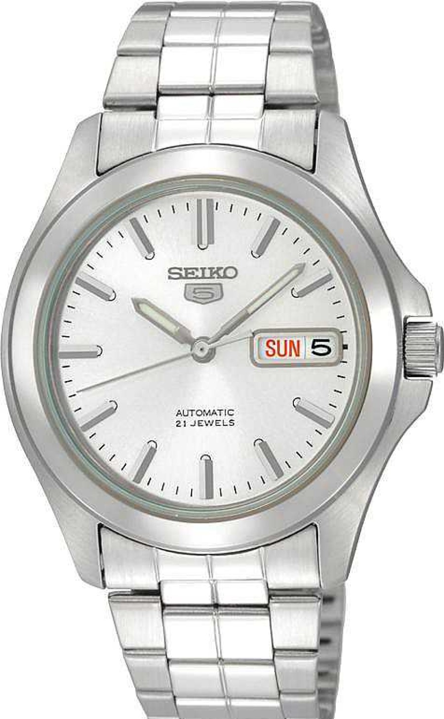 Uhren Seiko 5 | Seiko 5 Gents Snkk87K1 Elegante Herrenuhr Sehr Gut Ablesbar