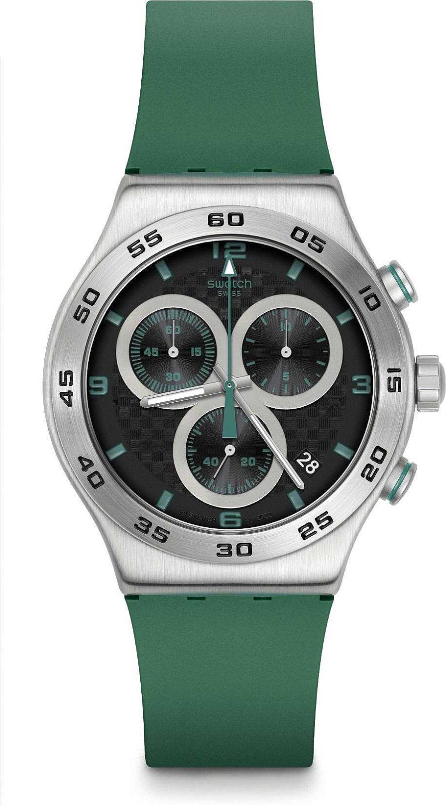 Uhren Swatch | Swatch Carbonic Green Yvs525 Unisexuhr