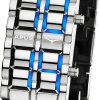 Uhren APUS | Apus Zeta Silver Blue As-Zt-Sb Led Uhr F R Herren Design Highlight