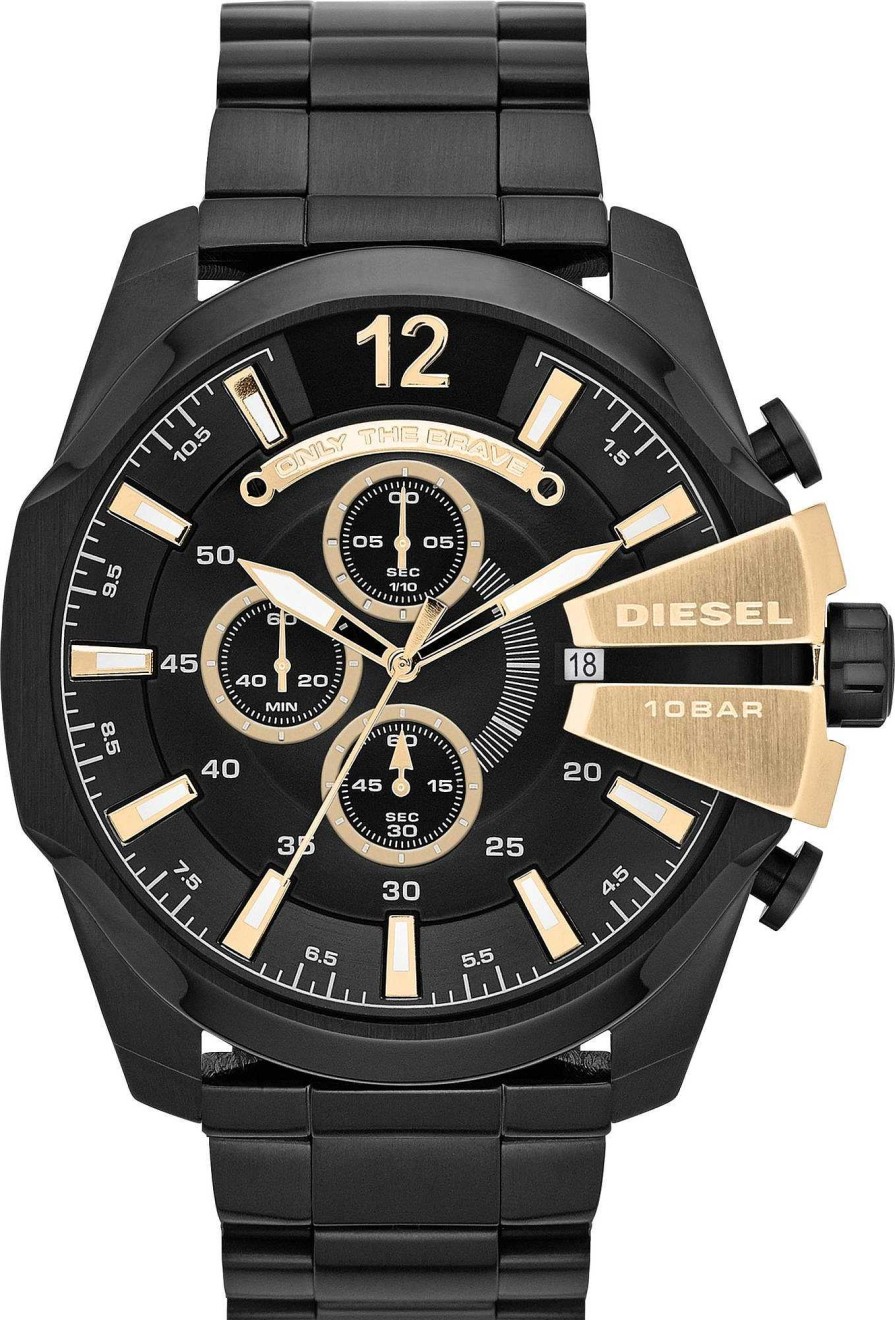 Uhren DIESEL | Diesel Mega Chief Dz4338 Herrenchronograph Design Highlight