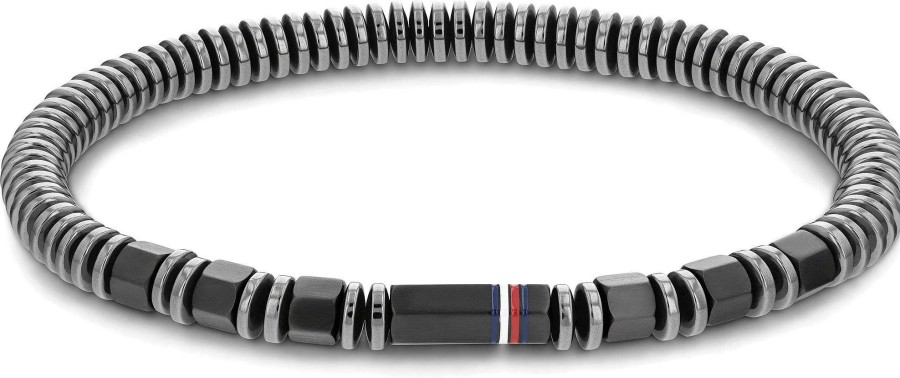 Schmuck Tommy Hilfiger Jewelry | Tommy Hilfiger Jewelry Metallic Beads Family 2790383 Herrenarmband