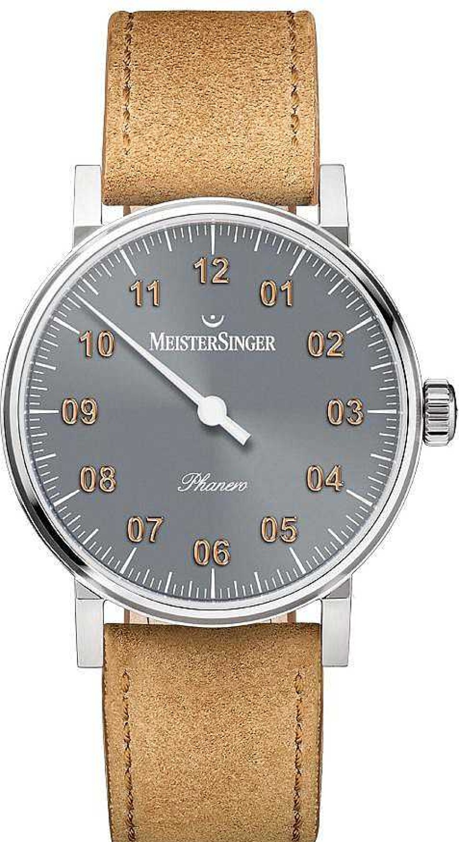 Uhren MeisterSinger | Meistersinger Phanero Ph307G Einzeigeruhr Klassisch Schlicht