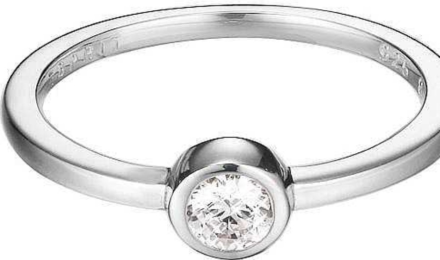 Schmuck Esprit Jewel | Esprit Jewel Tiny Esrg92424A Damenring Mit Zirkonen