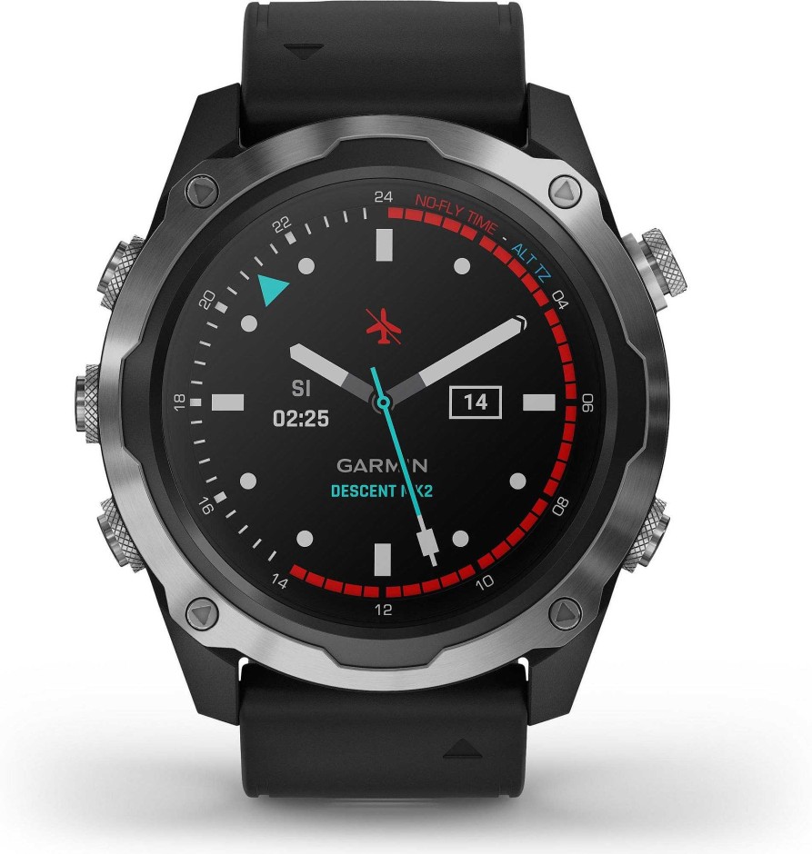 Uhren Garmin | Garmin Descent Mk2 010-02132-10 Smartwatch Bluetooth, Gps, Pulsmessung