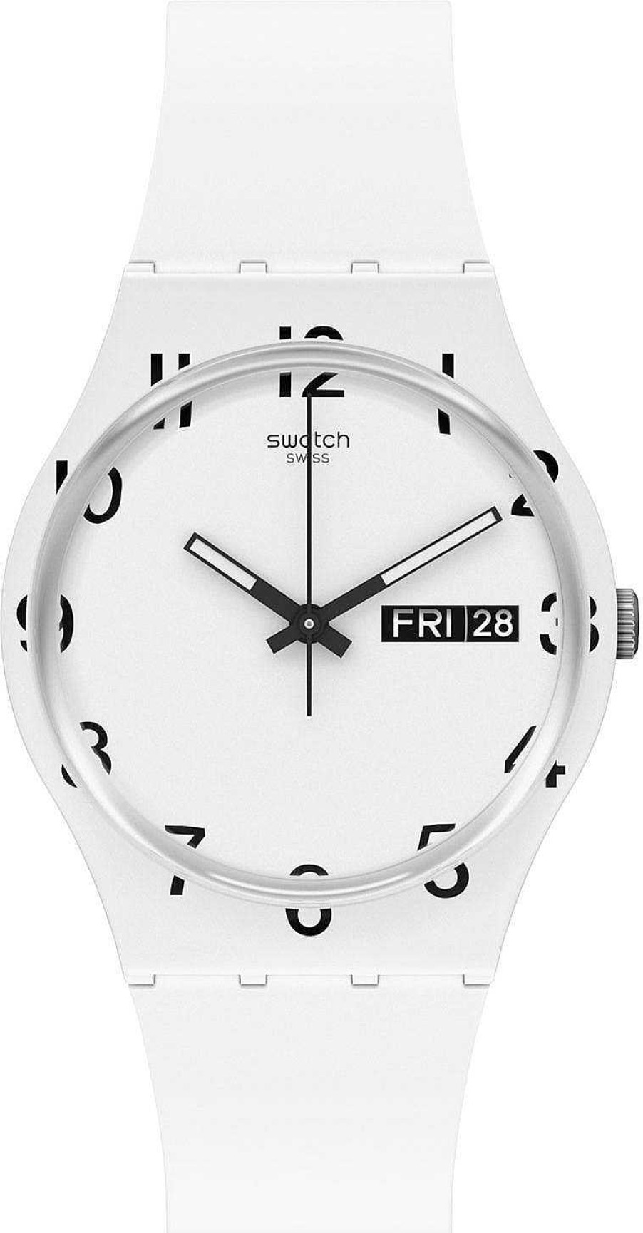 Uhren Swatch | Swatch Over White Gw716 Unisexuhr