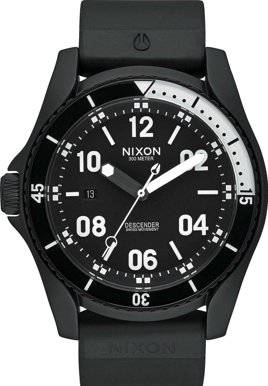 Uhren Nixon | Nixon Descender Sport A960-001 Herrenarmbanduhr Taucheruhr