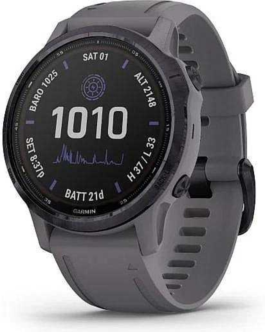 Uhren Garmin | Garmin Fenix 6S Pro Solar 010-02409-15 Smartwatch Smartwatch