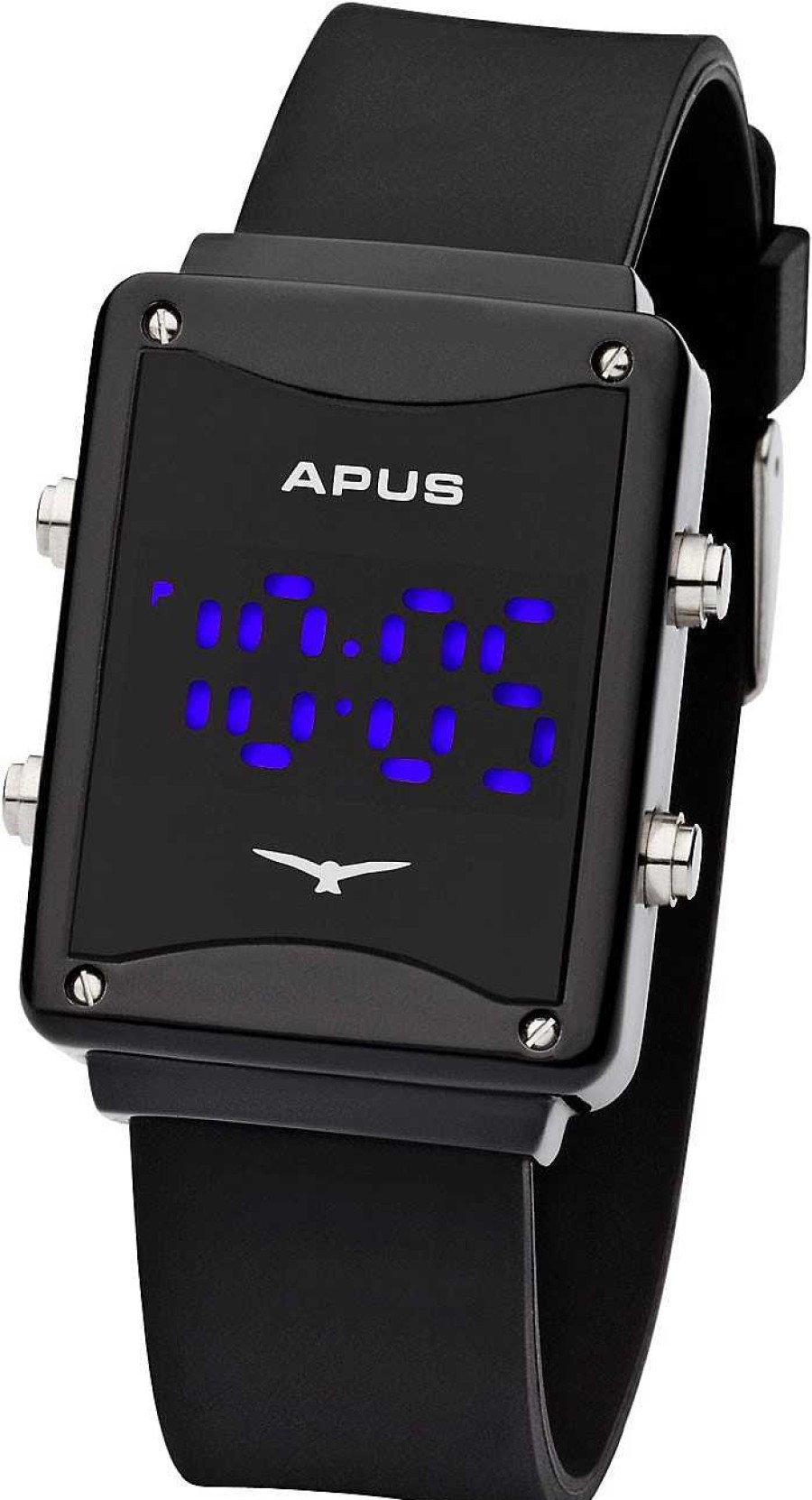 Uhren APUS | Apus Epsilon Black Blue As-Es-Bb Led Uhr Design Highlight