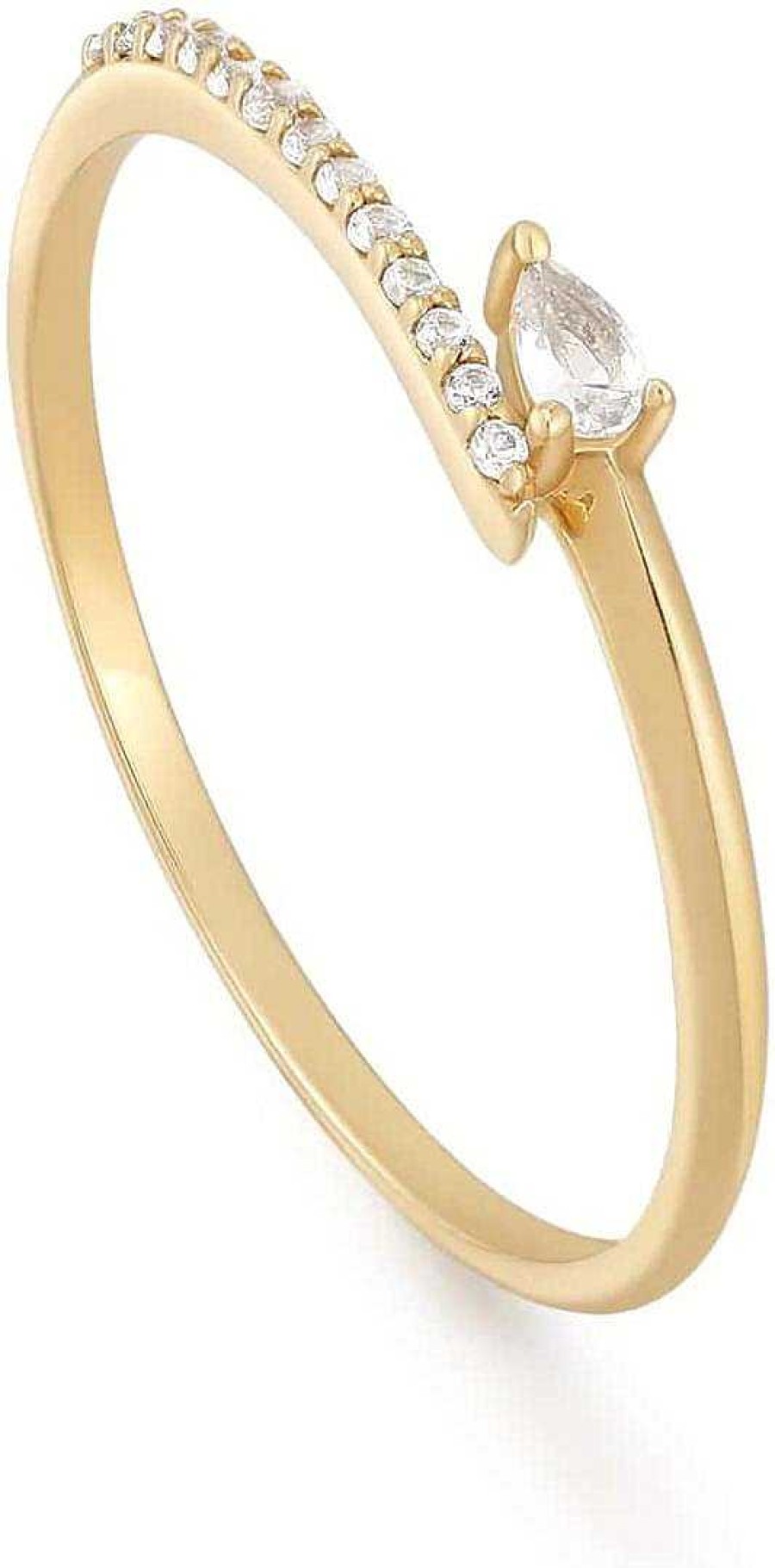 Schmuck Ania Haie 14KT Gold | Ania Haie 14Kt Gold Rau007-01Yg-57 Damenring