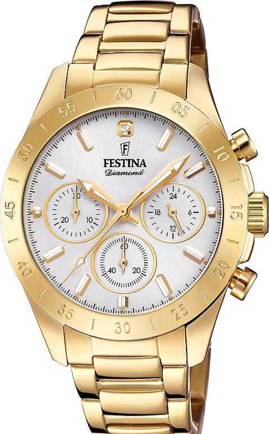 Uhren Festina | Festina Boyfriend F20400/1 Damenchronograph