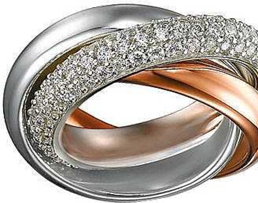 Schmuck Esprit Collection Jewelry | Esprit Collection Jewelry Periboia Elrg91620A Ring F R Sie Mehrteilig