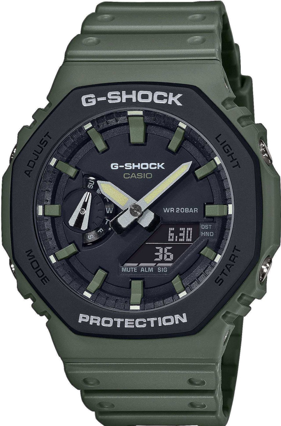 Uhren Casio G-Shock | Casio G-Shock Classic Ga-2110Su-3Aer Herrenchronograph