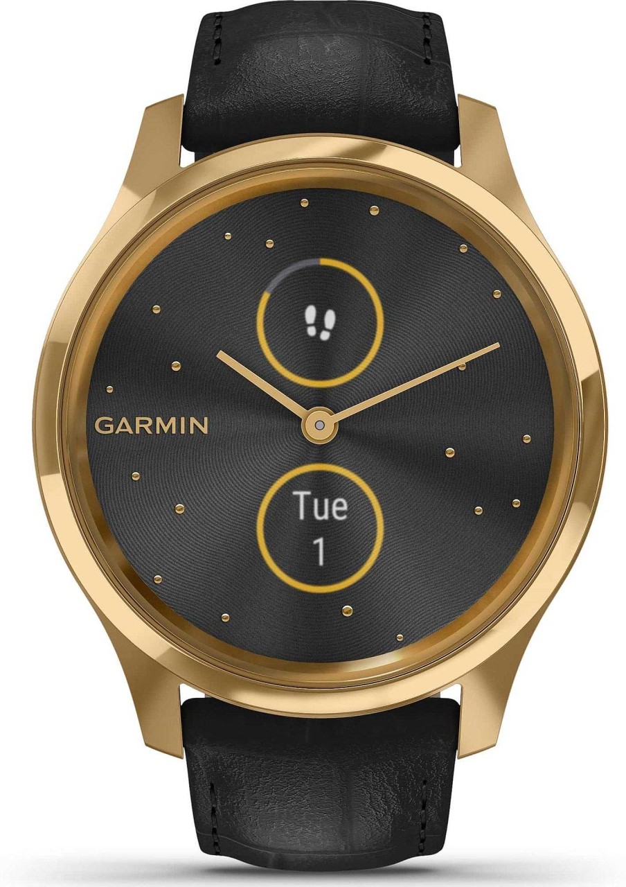 Uhren Garmin | Garmin Vivomove Luxe 010-02241-02 Smartwatch Smartwatch