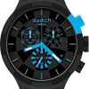 Uhren Swatch | Swatch Checkpoint Blue Sb02B401 Unisexuhr