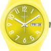 Uhren Swatch | Swatch Gent Standard Lemoncello Gj702 Armbanduhr