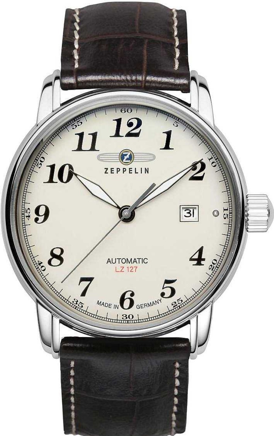 Uhren Zeppelin | Zeppelin Automatic 7656-5 Herren Automatikuhr Made In Germany