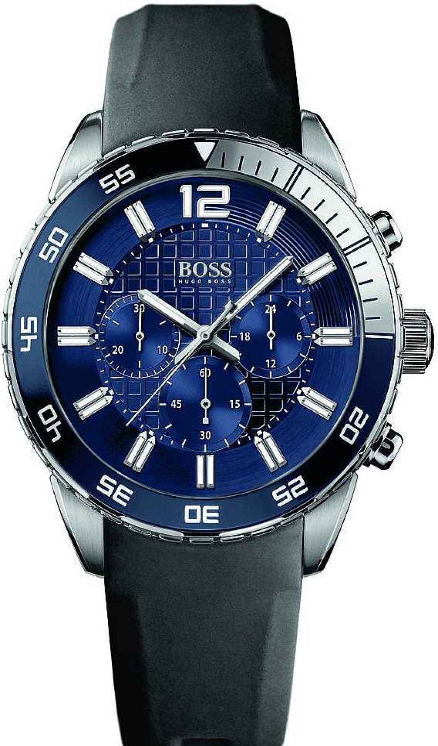 Uhren Boss | Boss Deep Blue Chrono 1512803 Sportliche Herrenuhr Sehr Sportlich