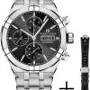 Uhren Maurice Lacroix | Maurice Lacroix Aikon Strap-Promotion Ai6038-Ss002-330-2 Herren Automatikchronograph