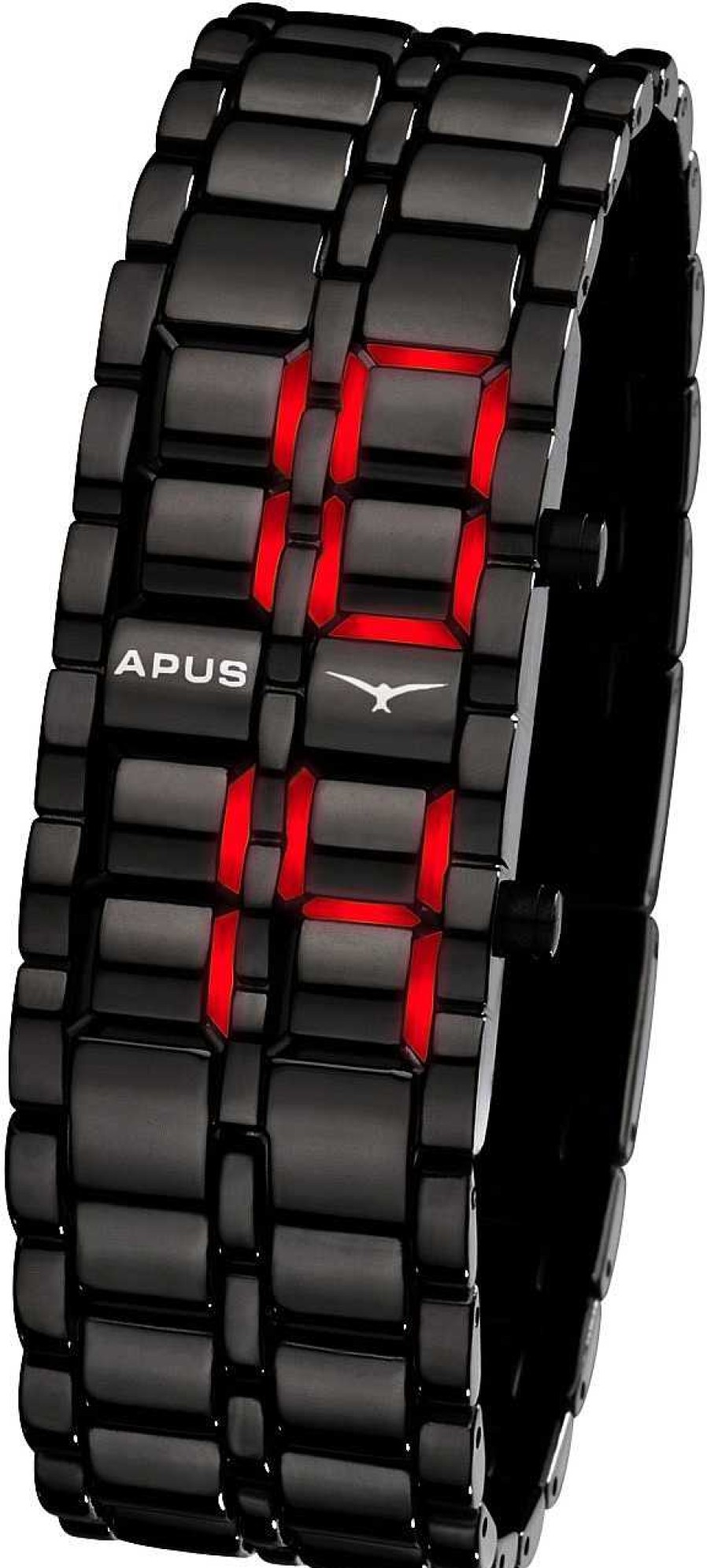 Uhren APUS | Apus Zeta Ladies Black Red As-Ztl-Br Led Uhr F R Damen Design Highlight