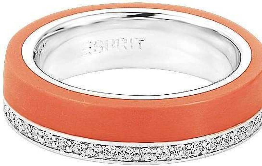 Schmuck Esprit Jewel | Esprit Jewel Marin 68 Glam Esrg11565G Damenring Epoxy Einlage